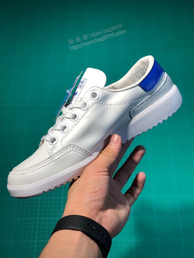 Adidas鞋 B41825 頭層皮 2019新款 阿迪達斯復古聯名款 Adidas低幫鞋 男女同款  hdx13315